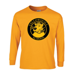 G240 Gildan Ultra Cotton Long Sleeve T-Shirt - Gold