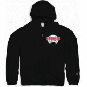 CO200 Champion Packable Anorak 1/4 Zip Jacket - Black