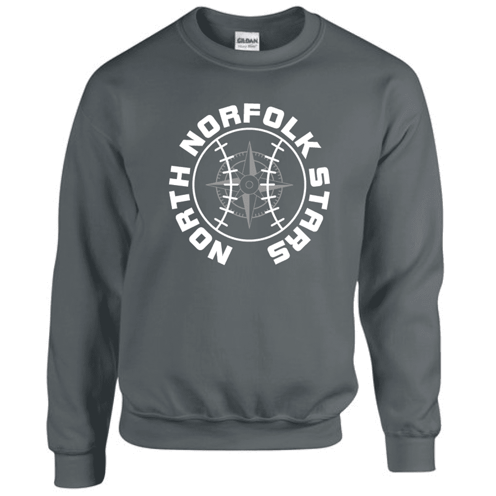 G180 Gildan Heavy Blend Fleece Crew Sweatshirt - Charcoal