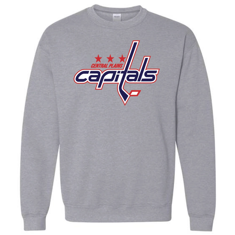 G180 Gildan Heavy Blend Fleece Crew Sweatshirt - Sport Grey